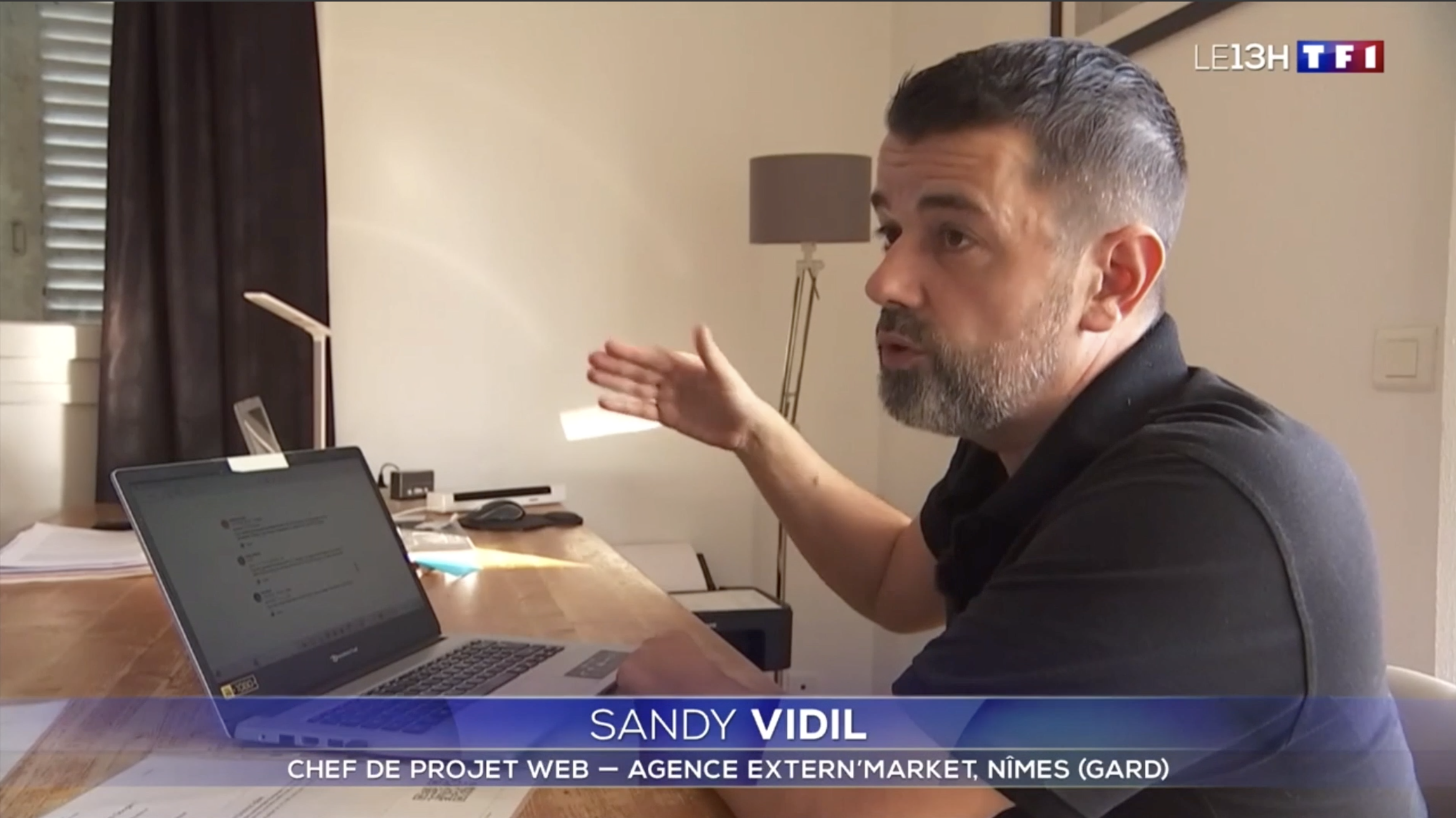 Sandy Vidil - Consultant Google au Journal de TF1 sur l'impact des avis Google sur le référencement local